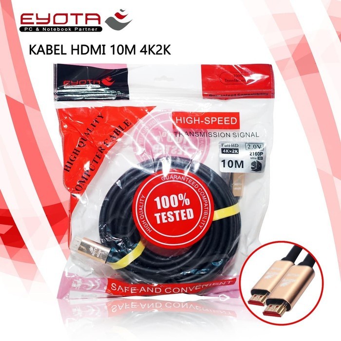 EYOTA KABEL HDMI 10 METER 4K2K VERSI 2.0 HIGH SPEED