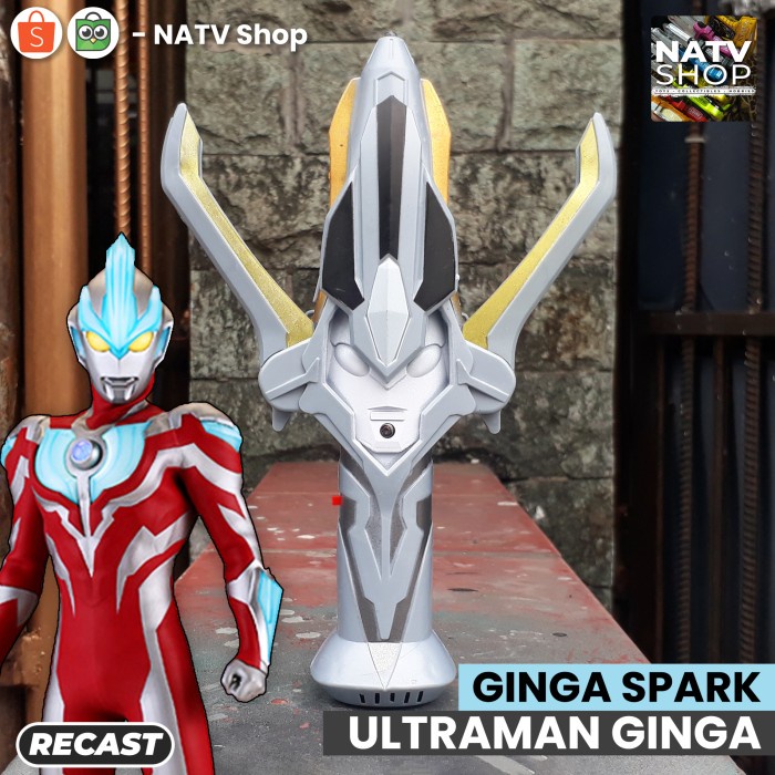 Mainan Ultraman Ginga Spark - Changer Senjata Ultramen Anak