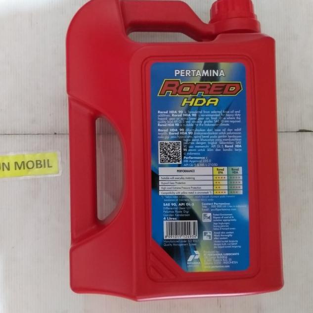 Oli Transmisi Pertamina Rored HDA 90
