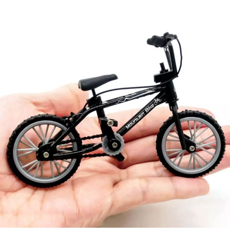 Mainan Sepeda Jari Diecast Miniatur Sepeda BMX Mini Finger board bicycle Fingers Game