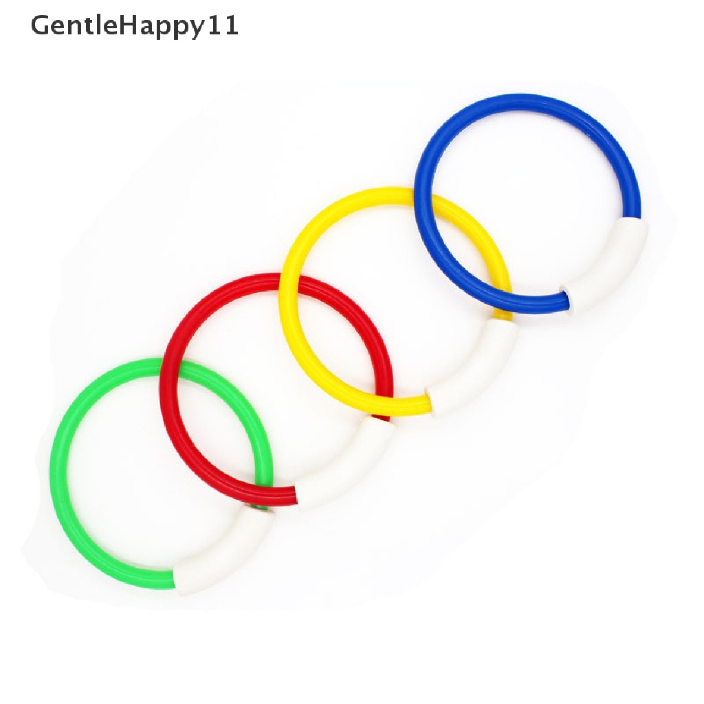 Gentlehappy 4pcs / Set Mainan Ring Diving / Berenang Bawah Air Untuk Anak id