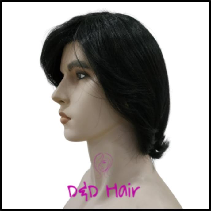 Image of READY STOCK WIG GONDRONG - D&D300707 - BLACK - WIG PRIA !!!!! #4