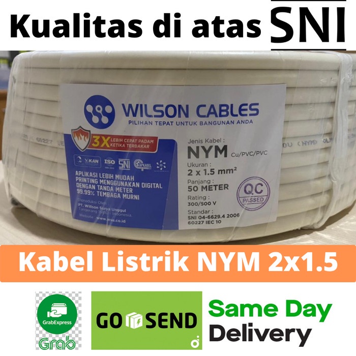 Kabel Wilson Nym 2X1.5 (50 Meter)