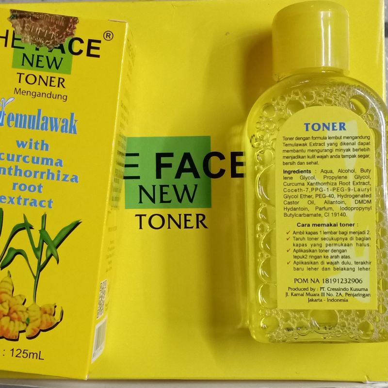 Toner The Face Temulawak 125.ml - LUSINAN