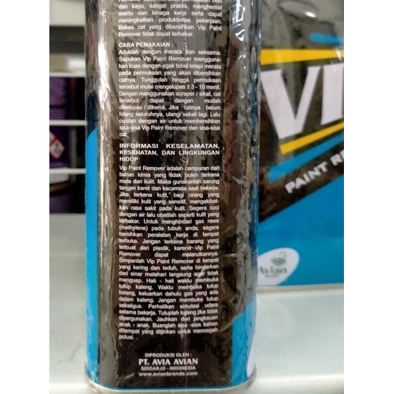 Avian Paint Remover VIP 1kg