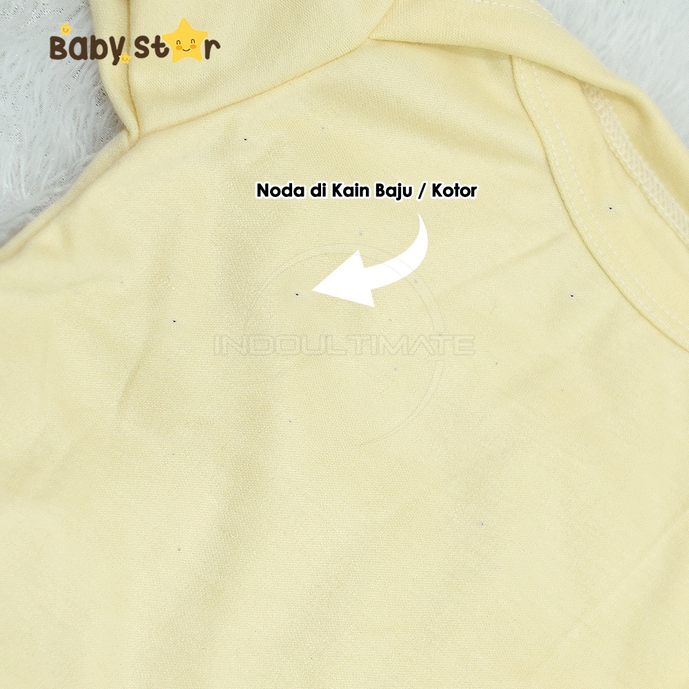 REJECT SALE 1 Pcs Jumsuit Bayi Jumper Bayi BABY STAR Baju Bayi Perempuan Laki Laki Cewek BY BCS-178 Baru Lahir 3, 6 Bulan Jumper Jumpsuit Jumsuit  Setelan Set Baju Bayi Baby Perempuan Laki Laki