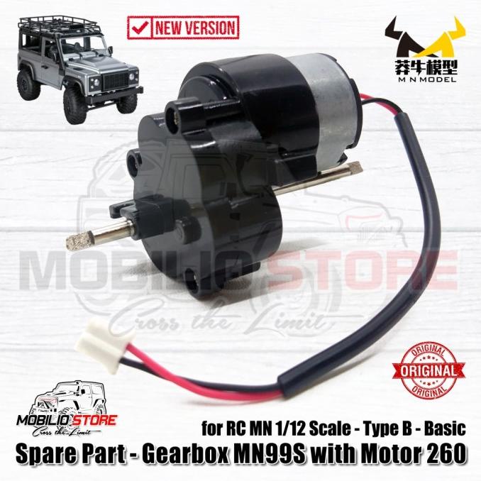 Spare Part - Original Gearbox Rc MN99 / MN99s