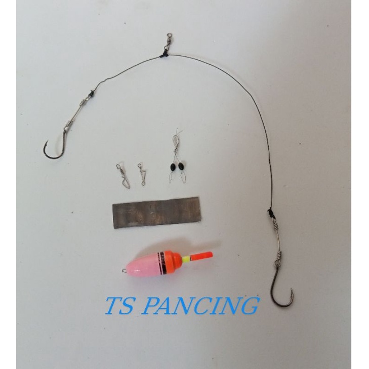 RAKITAN PANCING IKAN BAWAL CABANG 2 SIAP PAKAI