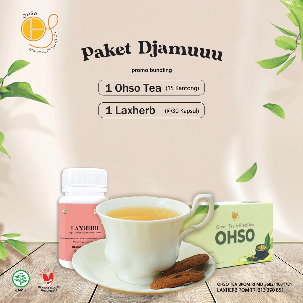 paket djamuuu - teh dan kapsul OHSo