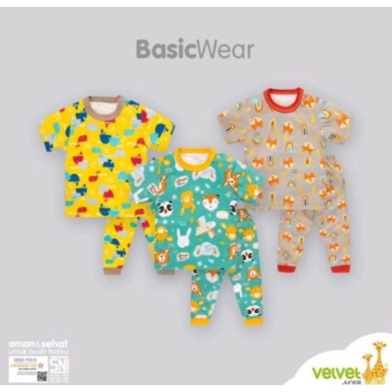 setelan CP Velvet junior gems in the sky