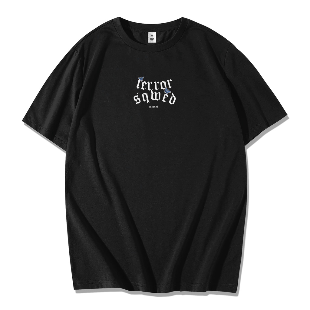 Tsq | Kaos | Tshirt | Oversize | Black | Original | Wild Butterfly