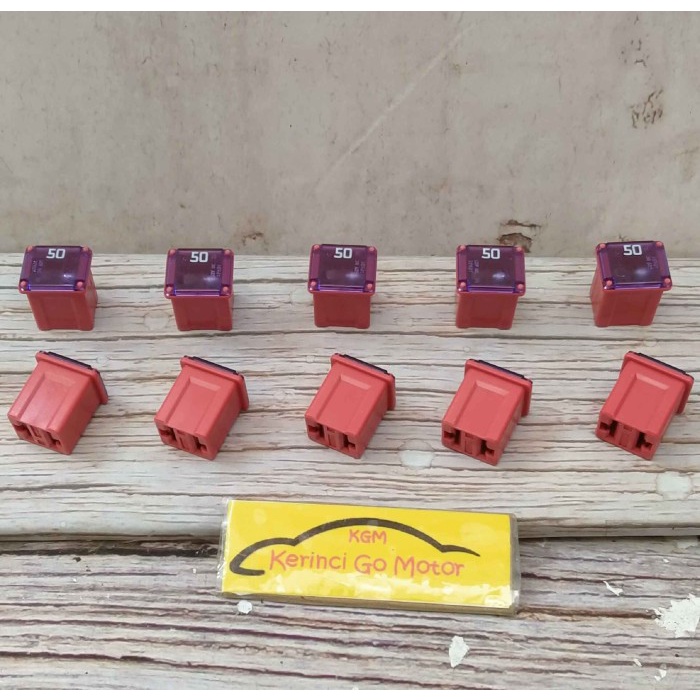 FLOSSER SEKRING PUSAT SKRING FUSE SMALL FEMALE 50 AH RED 608950