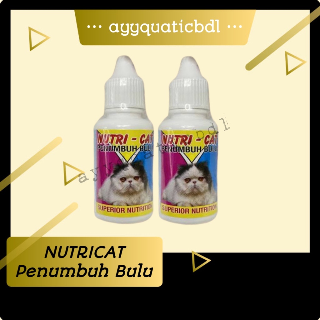 Nutri Cat Obat Penumbuh Bulu Kucing