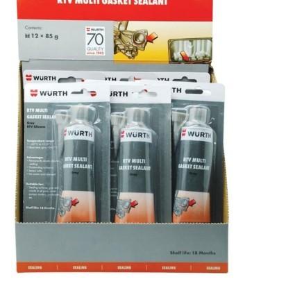 

Wurth RTV Multi Gasket Sealant - Lem Packing Mobil Motor Tahan Panas