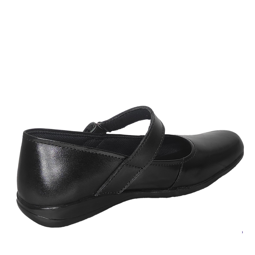 Sepatu Pantofel Wanita Kulit Asli Sepatu Dinas Kerja Kantor Sekolah Paskibra Casual Formal Termurah Great Footwear P672