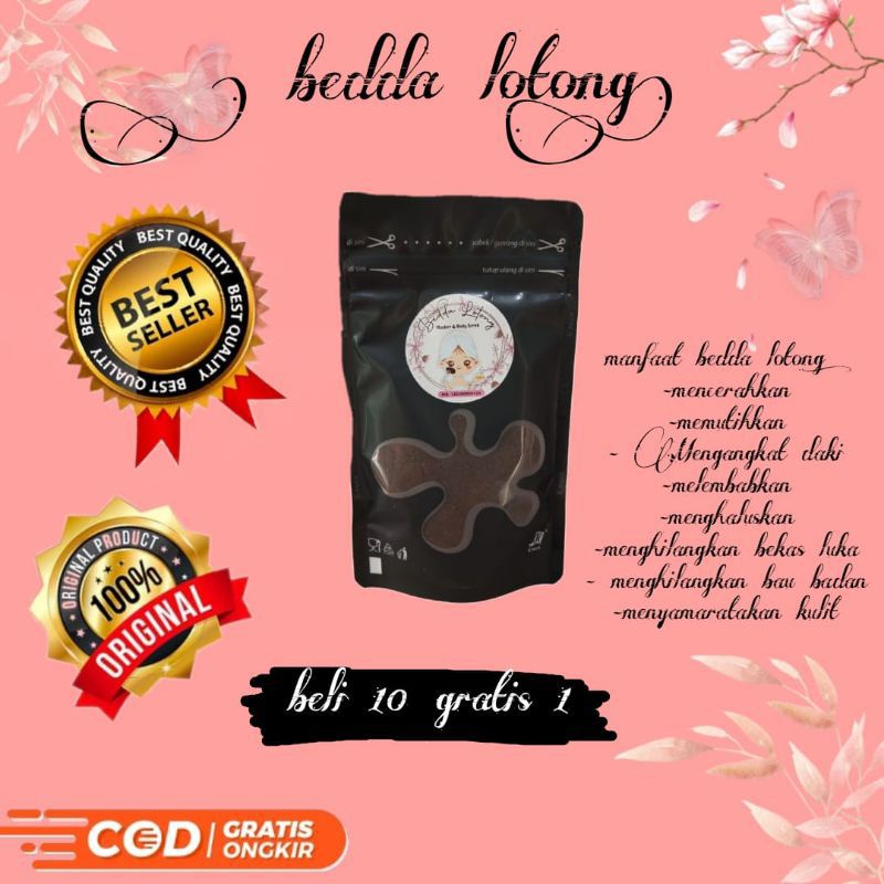 Lulur Bedda Lotong Kering 100 Gram