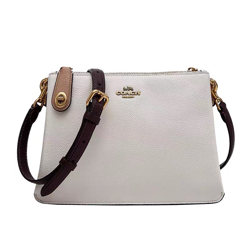 COACH 0696  0698  4645   Women's leather handbag shoulder bag messenger bag   djb