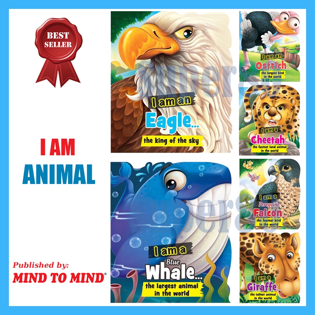 English Story Book I Am Animal Mind To Mind Buku Cerita Anak Bahasa Inggris