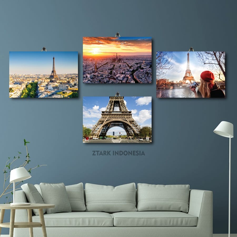 21-40 PAJANGAN RUANG GAMBAR MENARA EIFEL 20X30 6DMJI/HEQF2/ HIASAN KAMAR GAMBAR PARIS MENARA EIFEL /