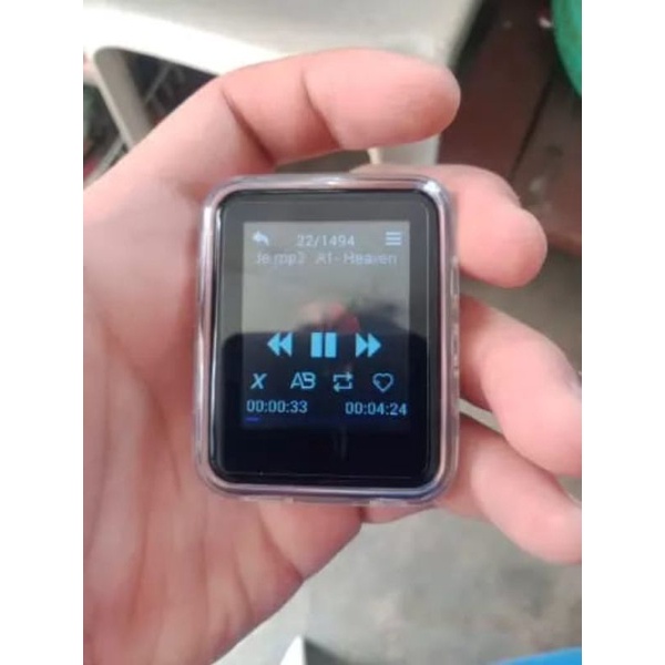 Benjie X1 Layar Sentuh Bluetooth video metal mp3 Player portable FM radio full screen seperti Apple iPod nano Sony Walkman ruizu