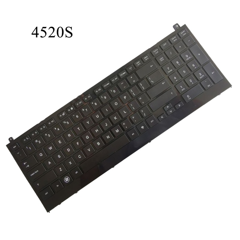 Btsg Keyboard Laptop Bahasa Inggris Hitam As Baru Untuk HP probook 4520 4520S 4525S 4525 Laptop