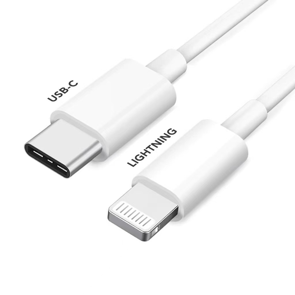 KABEL DATA USB C LIGHTING PD Fast Charging Panjang 1m Untuk Iphone