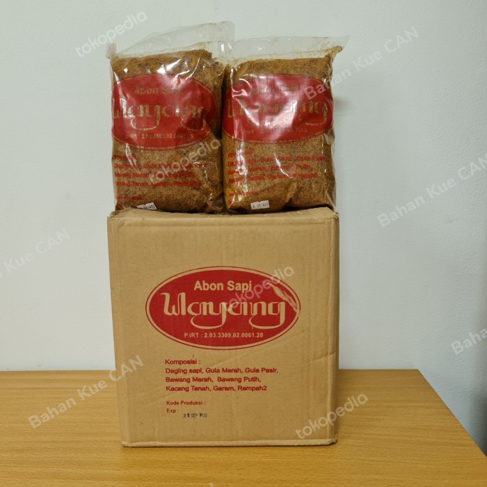 

Abon Sapi Wayang 1 Kg