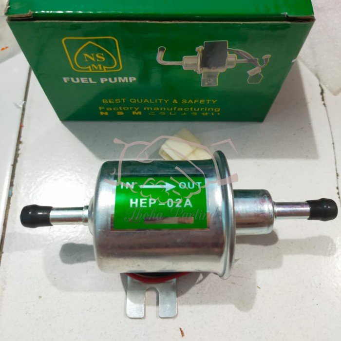 ROTAK FUEL PUMP UNIVERSAL POMPA BENSIN POMPA SOLAR 12 VOLT MOBIL MESIN