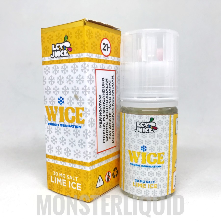 SALT LCV JUICE WICE LIME ICE BY KING BREWERY 30MG 30ML