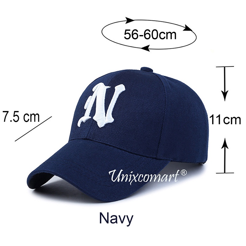 Topi Baseball NATHAN Hat Cap Casual Distro Fashion Pria Wanita