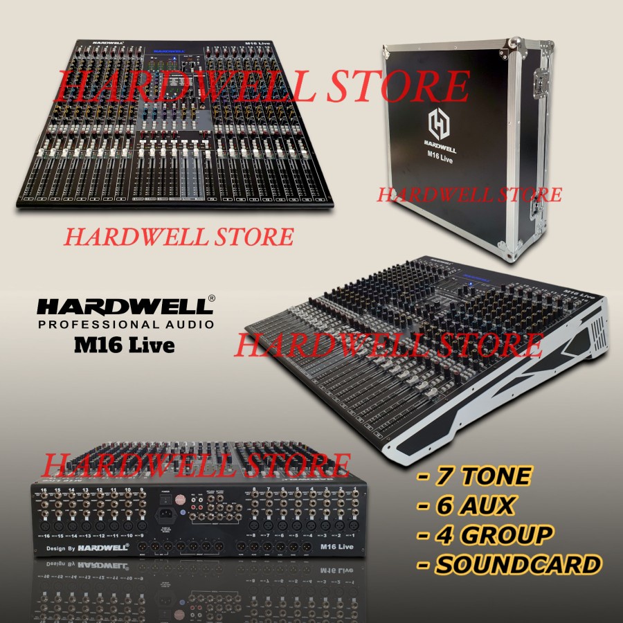 Mixer 16 Channel Hardwell M 16LIVE
