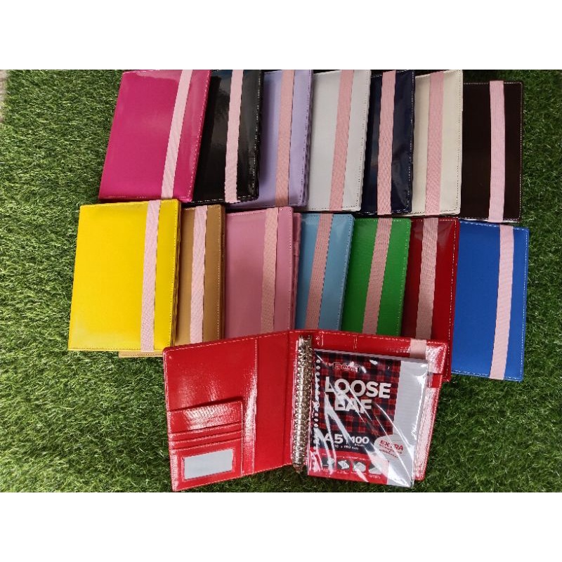 

Binder Premium KILAP glowing A6 6ring A5 20ring B5 26ring (BINDER TERBARU 2022)