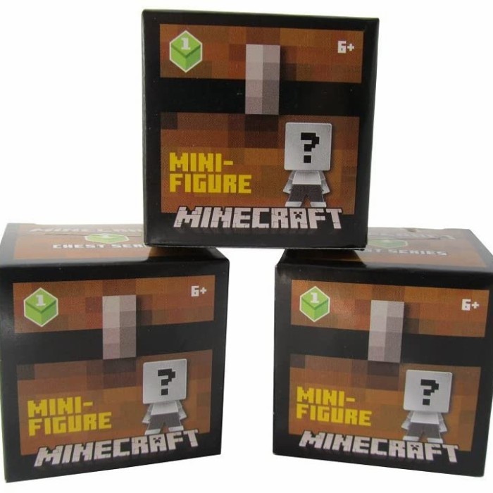 Mojang Minecraft Chest Series 2 Mini Figure Blind Box Mattel
