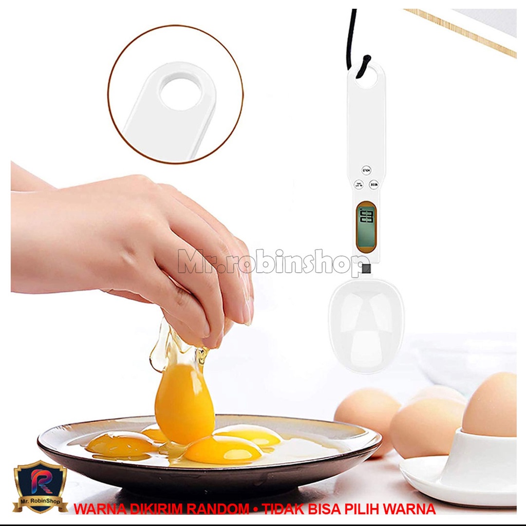 i125 Sendok Ukur digital Elektrik 500g / sendok timbangan / digital spoon scale / timbangan dapur, bumbu, kopi dll