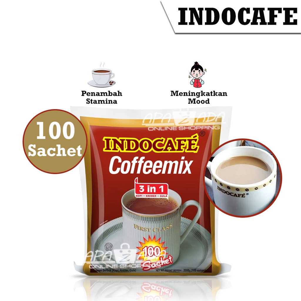 Jual Apazada Kopi Indocafe Coffeemix In Sachet X Gr Kopi Mix Shopee Indonesia