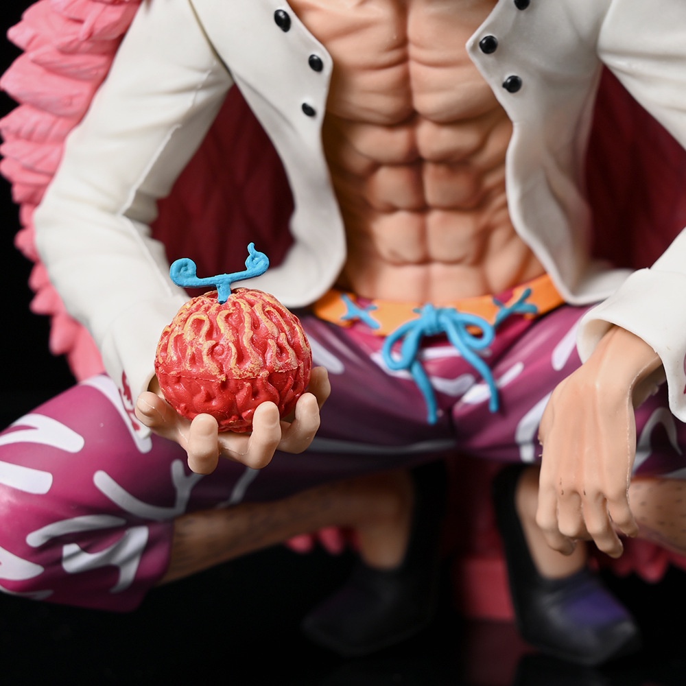 Mainan Action Figure Anime One Piece Donquixote Doflamingo Oka Shichibukai Bahan Pvc Ukuran 16cm Untuk Mobil