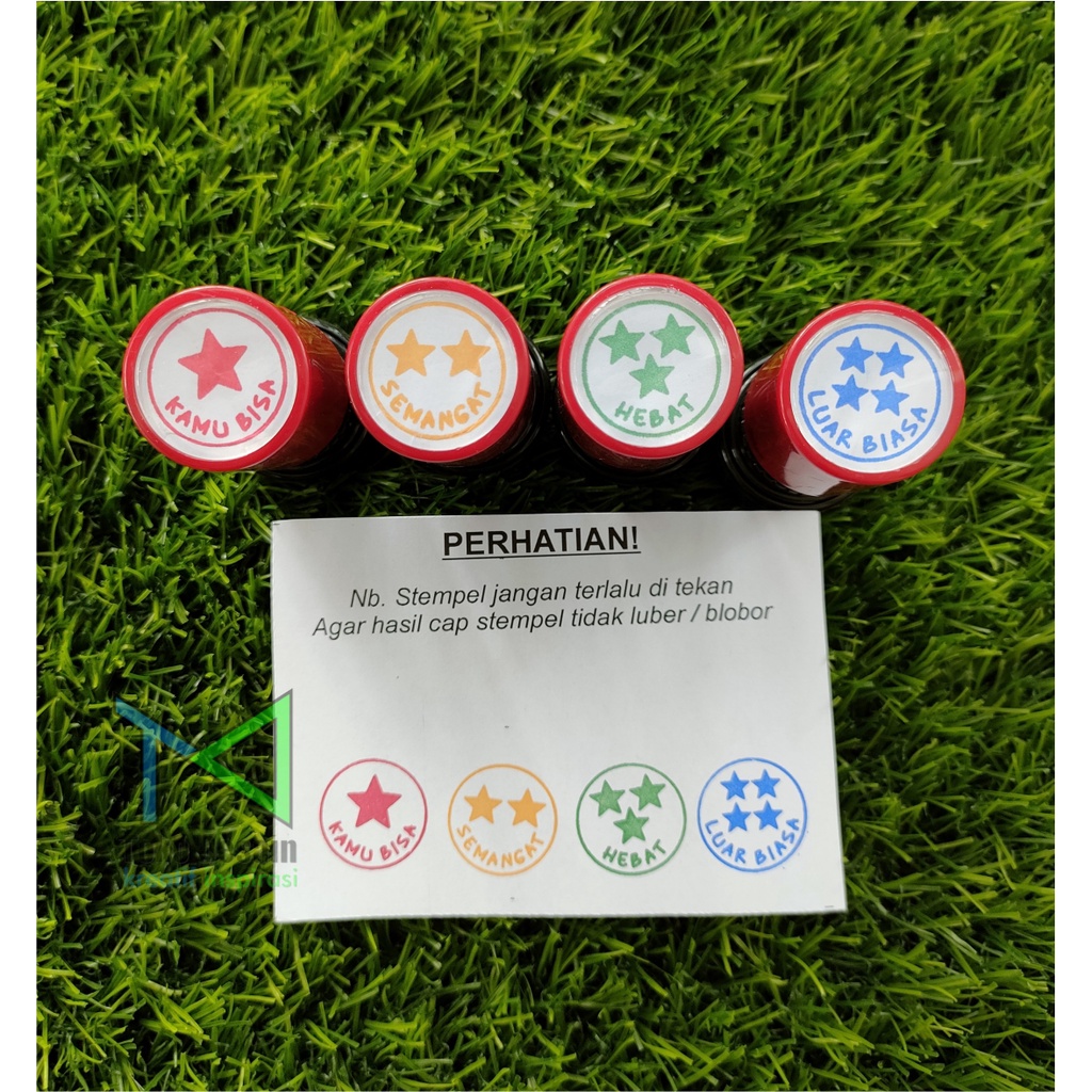 

(COD) Stempel Bintang (Kamu Bisa, Semangat, Hebat, Luar Biasa)