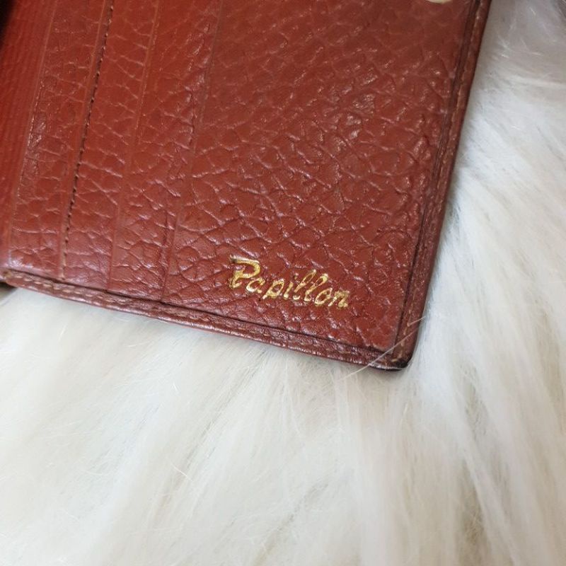 PAPILLON DOMPET KULIT PRELOVED VINTAGE AUTHENTIC