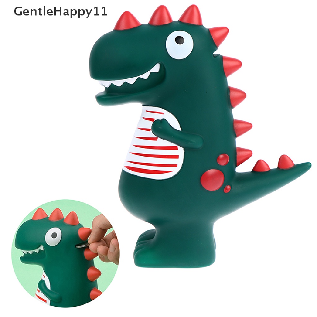 Gentlehappy Kartun Dinosaurus Celengan Lucu Balita Dinosaurus Mainan Kokoh Coin Bank id