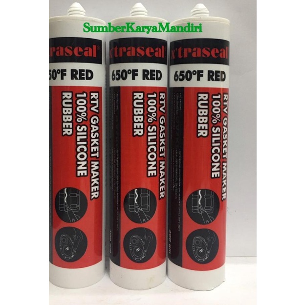 

Xtraseal Red RTV Silicone 650• F
