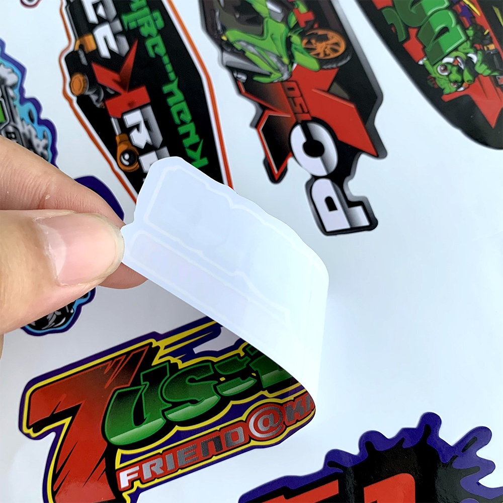 57 Pcs Stiker Thailand Stiker Tampilan Thailand Yamaha Honda Suzuki Stiker Sepeda Motor Mio Wave100 Click 125i 150i Aerox Vario PCX