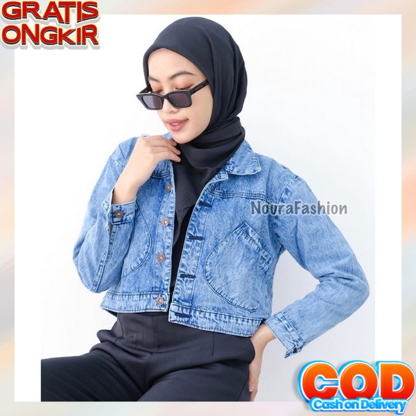 Jaket Jeans Wanita Jacket Biondy Denim Jeans Wanita Jins Jket Cewek Cewe Murah Terbaru Jeket Lepis C