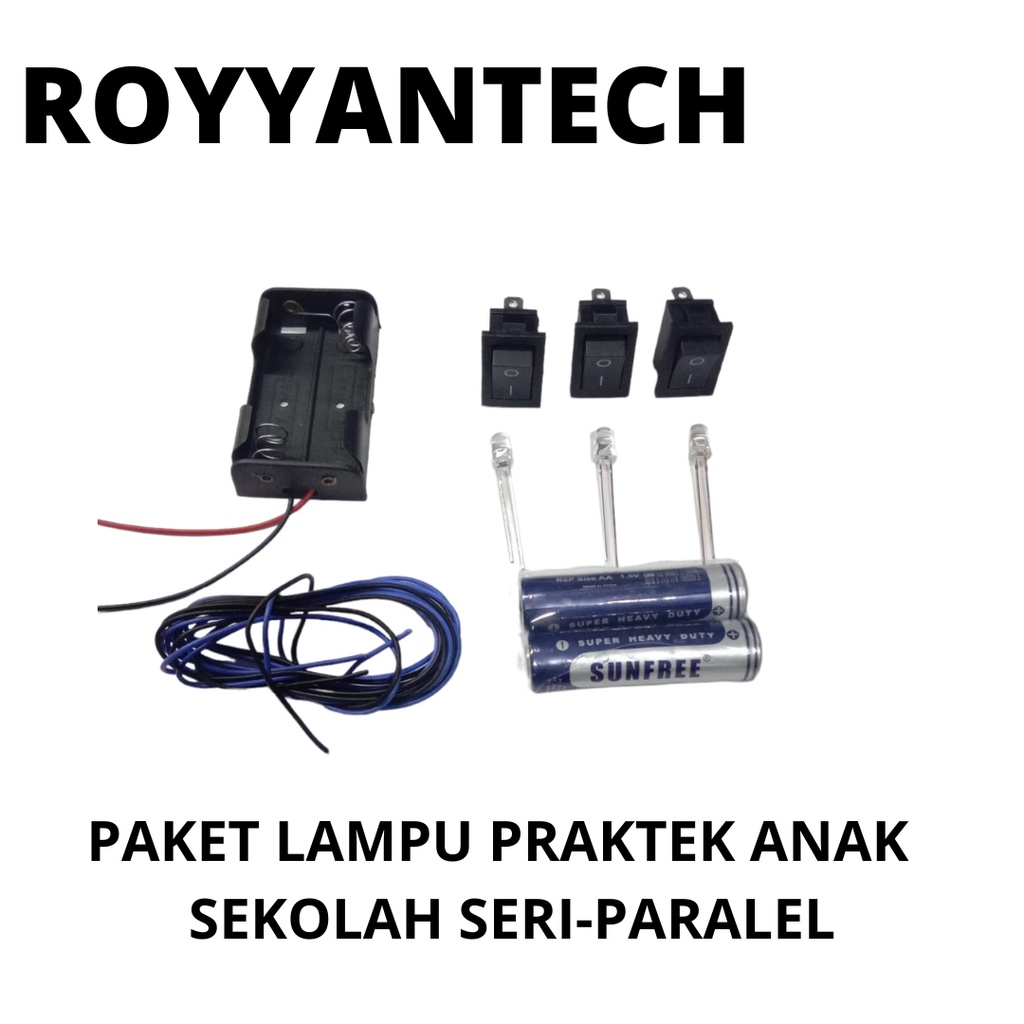 PAKET LAMPU PRAKTEK ANAK SEKOLAH