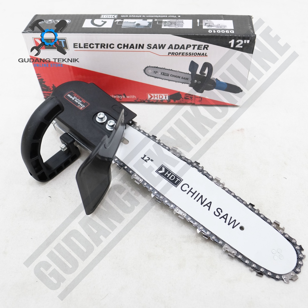 Adapter Mini Chainsaw 12Inch HDT ECS-212A / Adaptor Chainsaw Converter 12&quot; HDT ECS212A - Adaptor Mesin Gerinda Konektor Chain Saw HDT ECS 212A