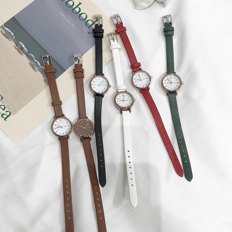 Jam Tangan Wanita RJ-39 Versi korea vintage