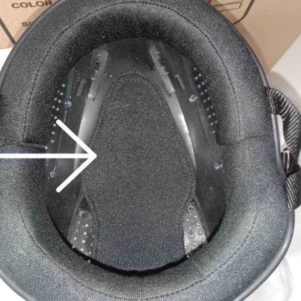 helm sepeda aizo lipat/ helm sepeda/ helm sepeda sni helm sepeda murah - Hitam