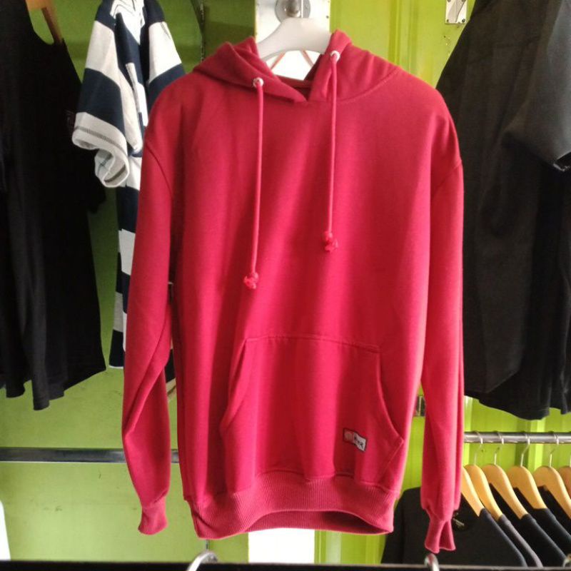 Promo Hodie Polos merah maroon
