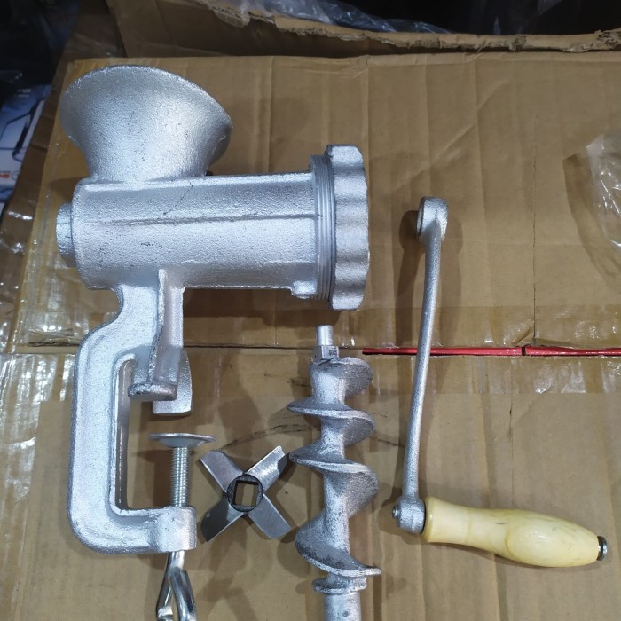 Gilingan Daging Gilingan Daging Manual No.10 Besi