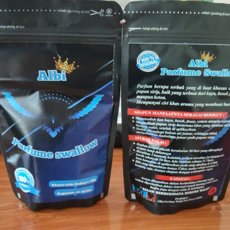 Parfum Bubuk Sirip Walet ALBI