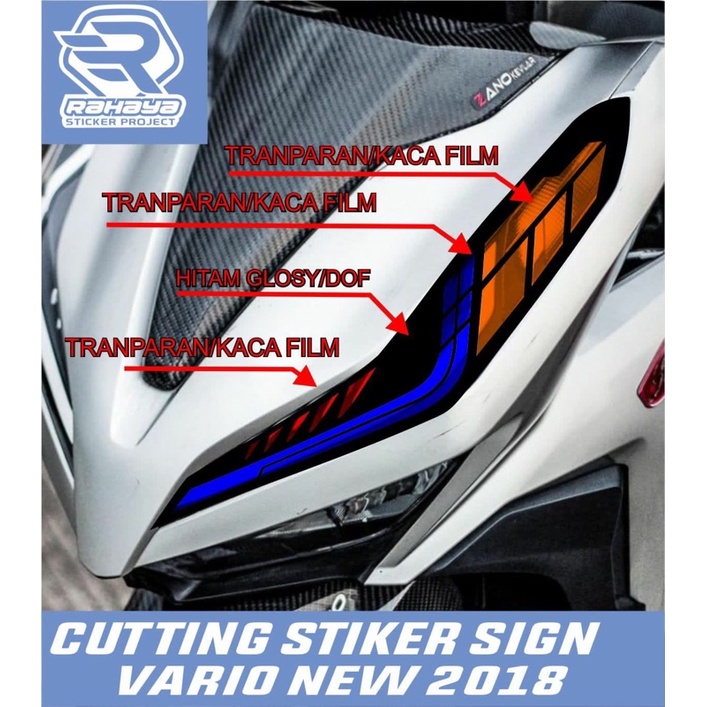 sticker alis sign/sen vario new 2018-2022 satu set V02